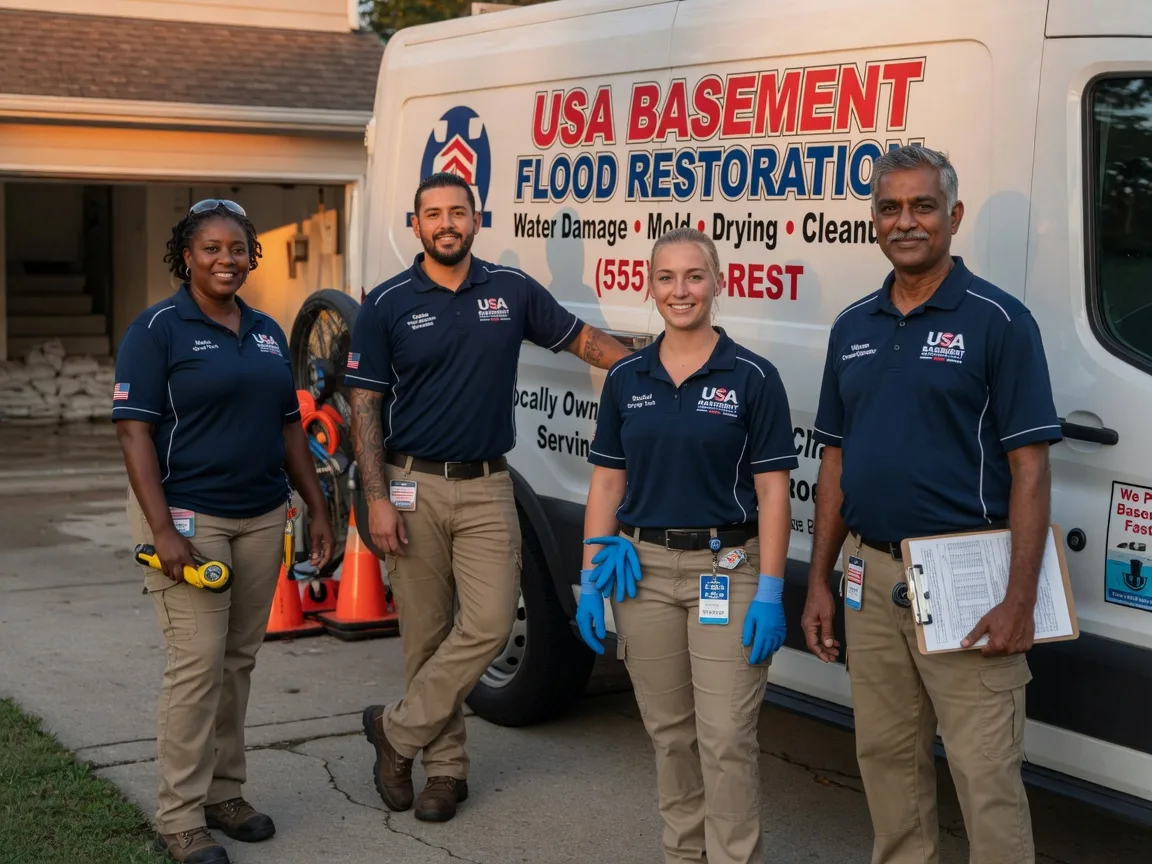 Basement Flood Cleanup company in Corunna, MI